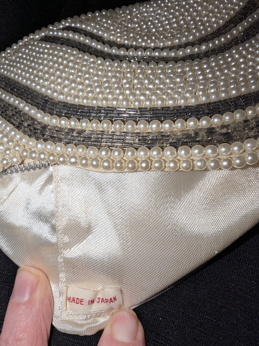 Vintage Beaded Clutch Bag - Made In Japan - Picture 4 of 7